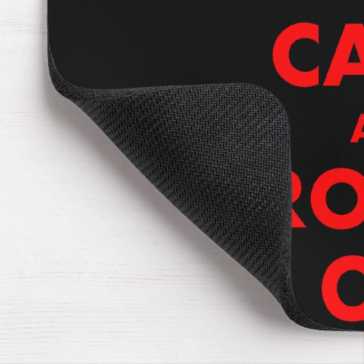 平静を保ち、ギフトでかぎ針で編んで下さい マウスパッド (コーナー)