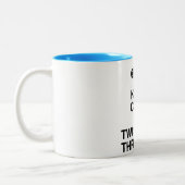 平静を保ち、スロットを-スポーツか通りねじって下さい ツートーンマグカップ (左)