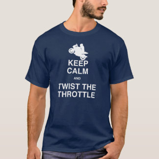 平静を保ち、スロットを-スポーツか通りねじって下さい Tシャツ