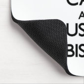 平静を保ち、バイソンを信頼して下さい マウスパッド (コーナー)