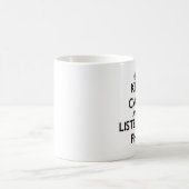 平静を保ち、フィルに聞いて下さい コーヒーマグカップ (中央)