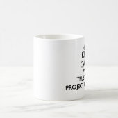平静を保ち、プロジェクトマネージャーを信頼して下さい コーヒーマグカップ (中央)