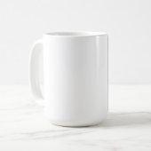 平静を保ち、マグを肯定的に考えて下さい コーヒーマグカップ (正面左)