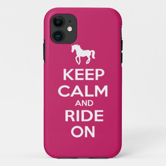 平静を保ち、乗って下さい Case-Mate iPhoneケース (裏面)