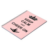 平静を保ち、元気づけて下さい ノートブック (左側)