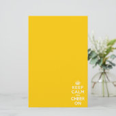 平静を保ち、元気づけて下さい 便箋 (スタンド正面)