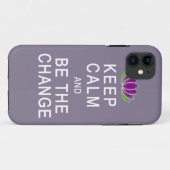 平静を保ち、変更のiPhone 5の例があって下さい Case-Mate iPhoneケース (裏面(横))