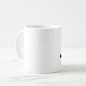 平静を保ち、審判員とパーティを楽しんで下さい コーヒーマグカップ (正面左)