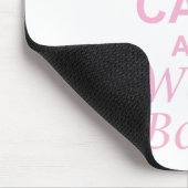 平静を保ち、弓を身に着けて下さい マウスパッド (コーナー)