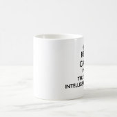 平静を保ち、情報部員を信頼して下さい コーヒーマグカップ (中央)