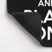 平静を保ち、振鈴で遊んで下さい マウスパッド (コーナー)