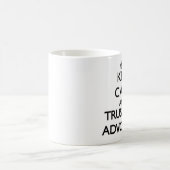 平静を保ち、支持者を信頼して下さい コーヒーマグカップ (中央)