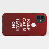 平静を保ち、教えて下さい Case-Mate iPhoneケース (裏面(横))
