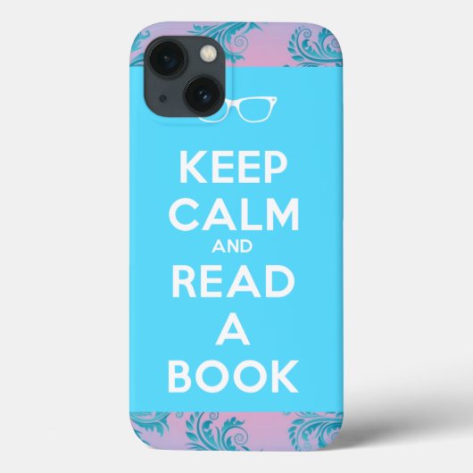 平静を保ち、本を読んで下さい Case-Mate iPhoneケース (裏面)