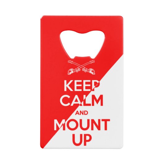 平静を保ち、栓抜きを取付けて下さい クレジットカード栓抜き (正面)