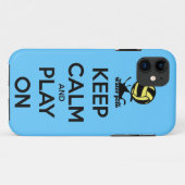 "平静を保ち"、水球のiPhoneカバーで遊んで下さい Case-Mate iPhoneケース (裏面(横))