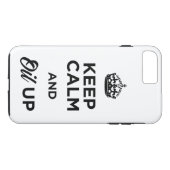 平静を保ち、油をさして下さい Case-Mate iPhoneケース (裏面(横))