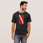 平静を保ち、潜って下さい Tシャツ (正面フル)
