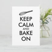 平静を保ち、焼けることが払う招待状で焼いて下さい 招待状 (スタンド正面)