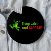 平静を保ち、私に接吻して下さい 缶バッジ (インサイチュ)