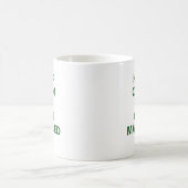 平静を保ち、結婚して下さい コーヒーマグカップ (中央)