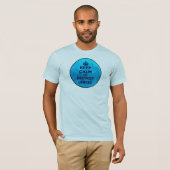 平静を保ち、統一された破壊して下さい Tシャツ (正面フル)