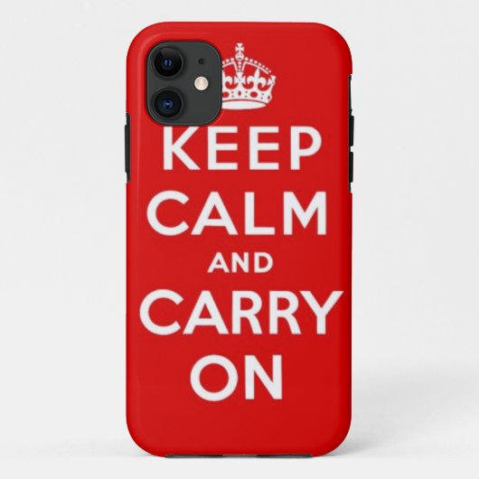 平静を保ち、続けていって下さい Case-Mate iPhoneケース (裏面)