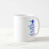 平静を保ち、行くようにして下さい コーヒーマグカップ (正面右)