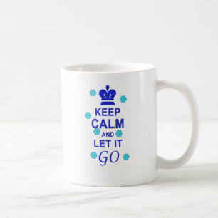 平静を保ち、行くようにして下さい コーヒーマグカップ