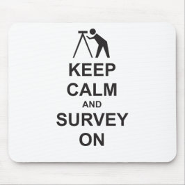 平静を保ち、調査して下さい マウスパッド