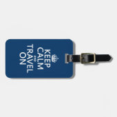 平静を保ち、走行して下さい ラゲッジタグ (正面横)