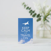 平静を保ち、走行して下さい 名刺 (スタンド正面)