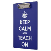 平静を保ち、青くパーソナライズなクリップボードで教えて下さい クリップボード (左)