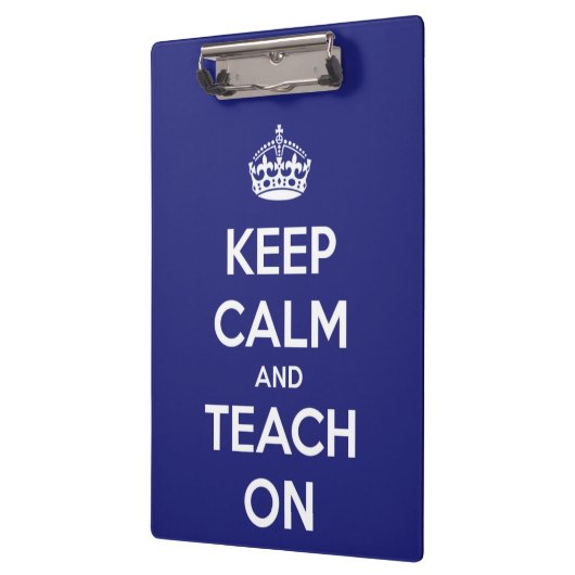 平静を保ち、青くパーソナライズなクリップボードで教えて下さい クリップボード (左)