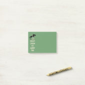 平静を保ち、馬で跳んで下さい ポストイット (デスク上)