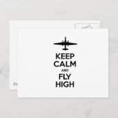 平静を保ち、高いU-2を飛ばして下さい ポストカード (正面/裏面)