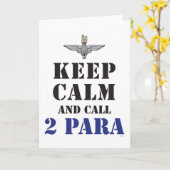 平静を保ち、2パラグラフを呼んで下さい カード (黄色い花)