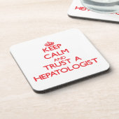 平静を保ち、Hepatologistを信頼して下さい コースター (左側)