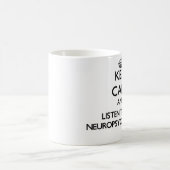 平静を保ち、Neuropsychologistに聞いて下さい コーヒーマグカップ (中央)