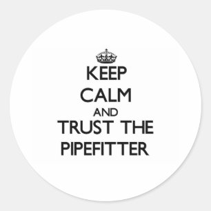 平静を保ち、Pipefitterを信頼して下さい ラウンドシール