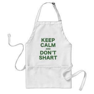 平静を保ち、Shart スタンダードエプロン