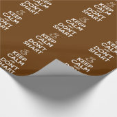 平静を保ち、Shart ラッピングペーパー (角)