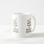 平静を保ち、Shofarのマグを吹いて下さい コーヒーマグカップ (正面右)