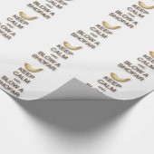 平静を保ち、Shofarの包装紙を吹いて下さい ラッピングペーパー (角)