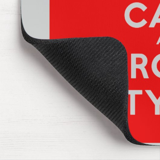 平静を保ち、Sixesの60マウスパッドを転がって下さい マウスパッド (コーナー)