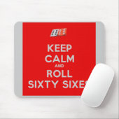 平静を保ち、Sixesの60マウスパッドを転がって下さい マウスパッド (マウス)