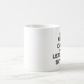 平静を保ち、Skylerに聞いて下さい コーヒーマグカップ (中央)