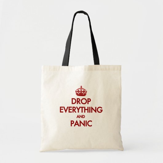 平静を保って下さいか。 Pfft! トートバッグ (正面)