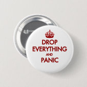 平静を保って下さいか。 Pfft! 缶バッジ (正面&裏面)