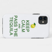 平静を保って下さい及びテキーラのiPhoneの穹窖を渡して下さい Case-Mate iPhoneケース (裏面(横))